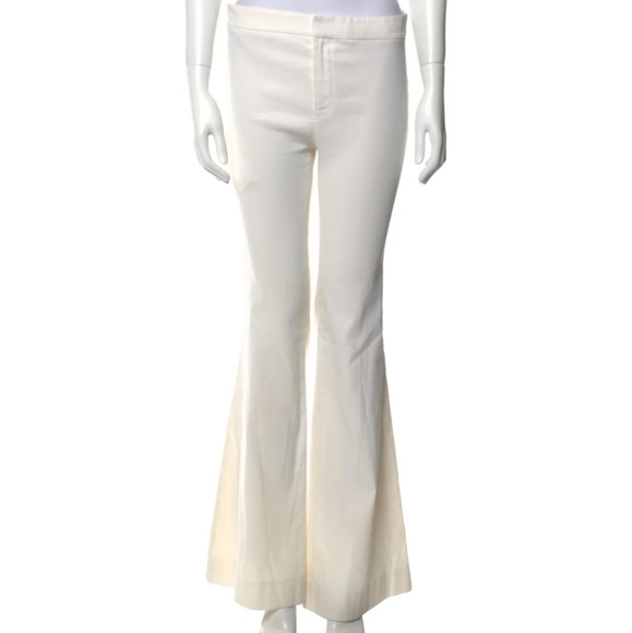 Derek Lam size 12 off-white flare pant NWOT - Picture 7 of 7